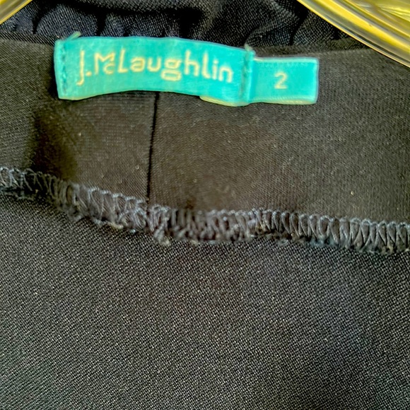 J. McLaughlin dress navy size 2. Great condition EZ care Mach wash - Picture 2 of 3